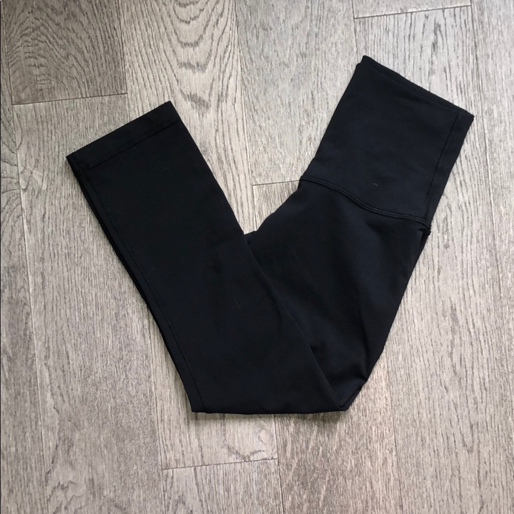 Lululemon High Rise Wunder Under Cropped Leggings
